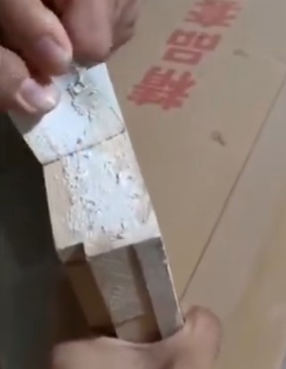 粘好后的熱熔膠測試性能